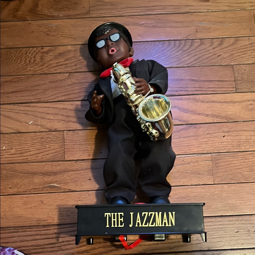 The Jazzman Figurine with Saxophone